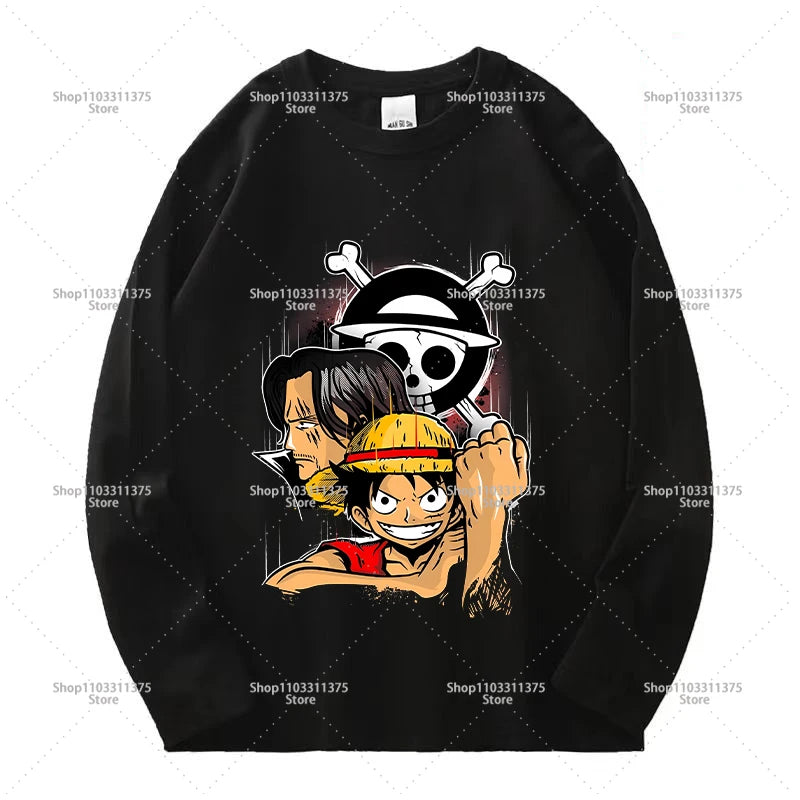 One Piece Long Sleeve T-Shirt
