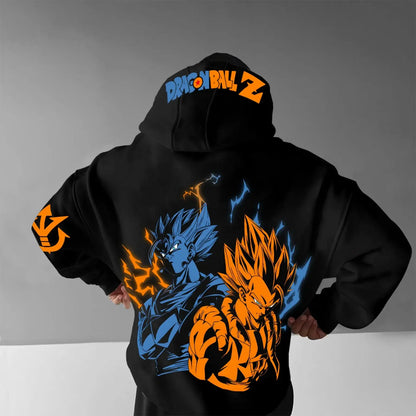 Sweat Goku Vegeta Saiyan capuche