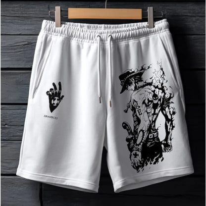 Short One Piece Luffy Zoro respirant