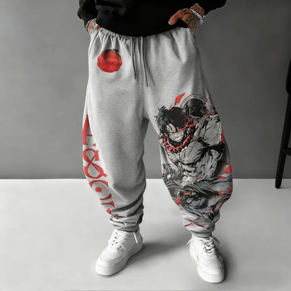 One Piece Ace Anime Sweatpants
