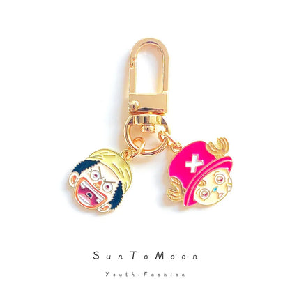 Porte-clés One Piece Luffy Nami