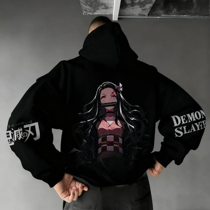 Sweat Demon Slayer Nezuko capuche