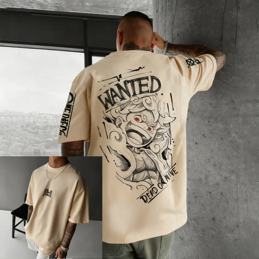 T-shirt One Piece imprimé 3D été manches