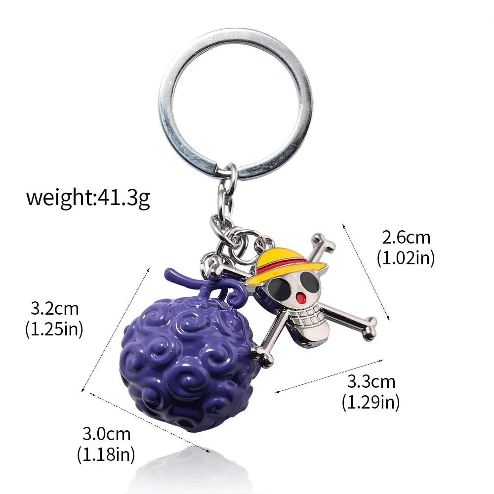 Porte-clés One Piece Luffy Ace