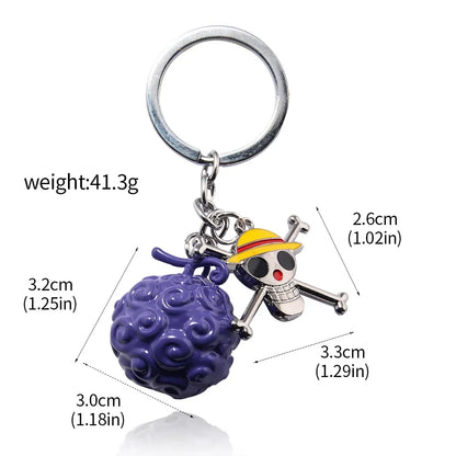 Porte-clés One Piece Luffy Ace