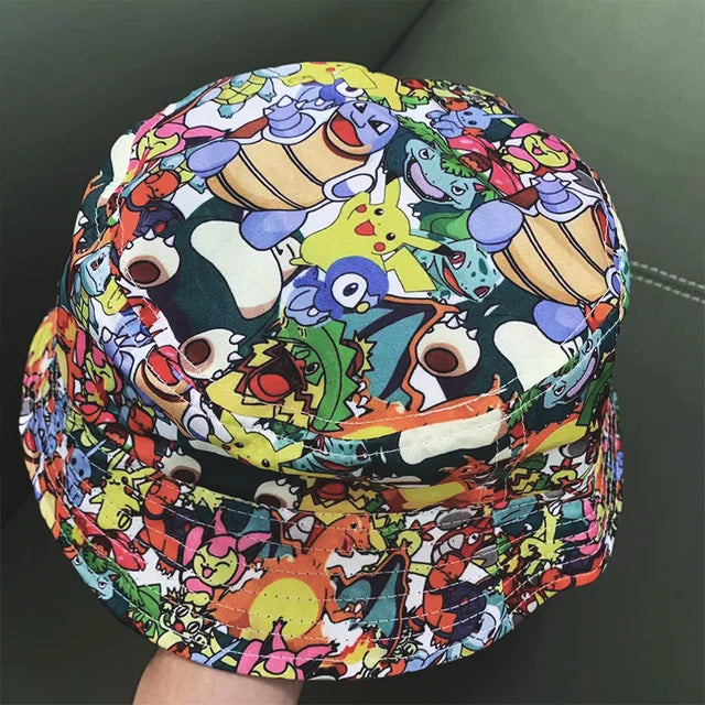 Casquette Pikachu Pokémon réglable flanelle unisexe