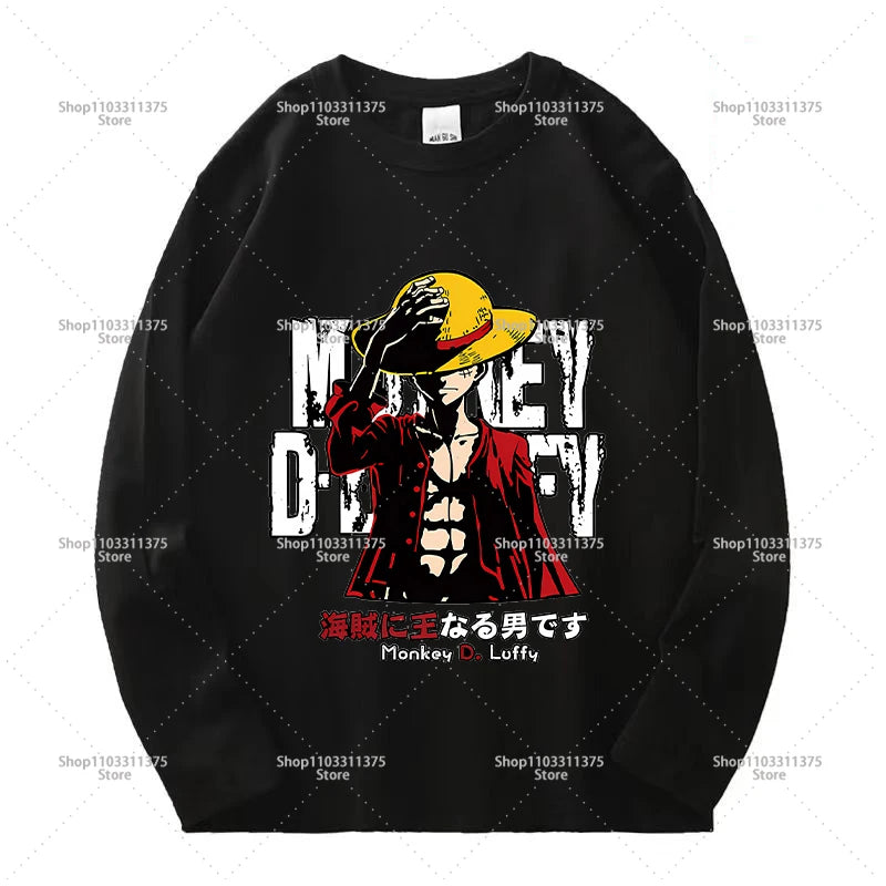 One Piece Long Sleeve T-Shirt