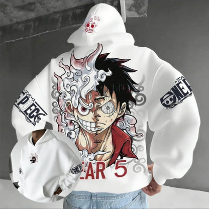 Sweat Luffy Gear 5 Nika coton