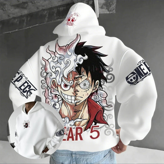 Sweat Luffy Gear 5 Nika coton