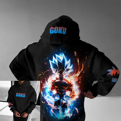 Sweat Goku Vegeta Saiyan capuche