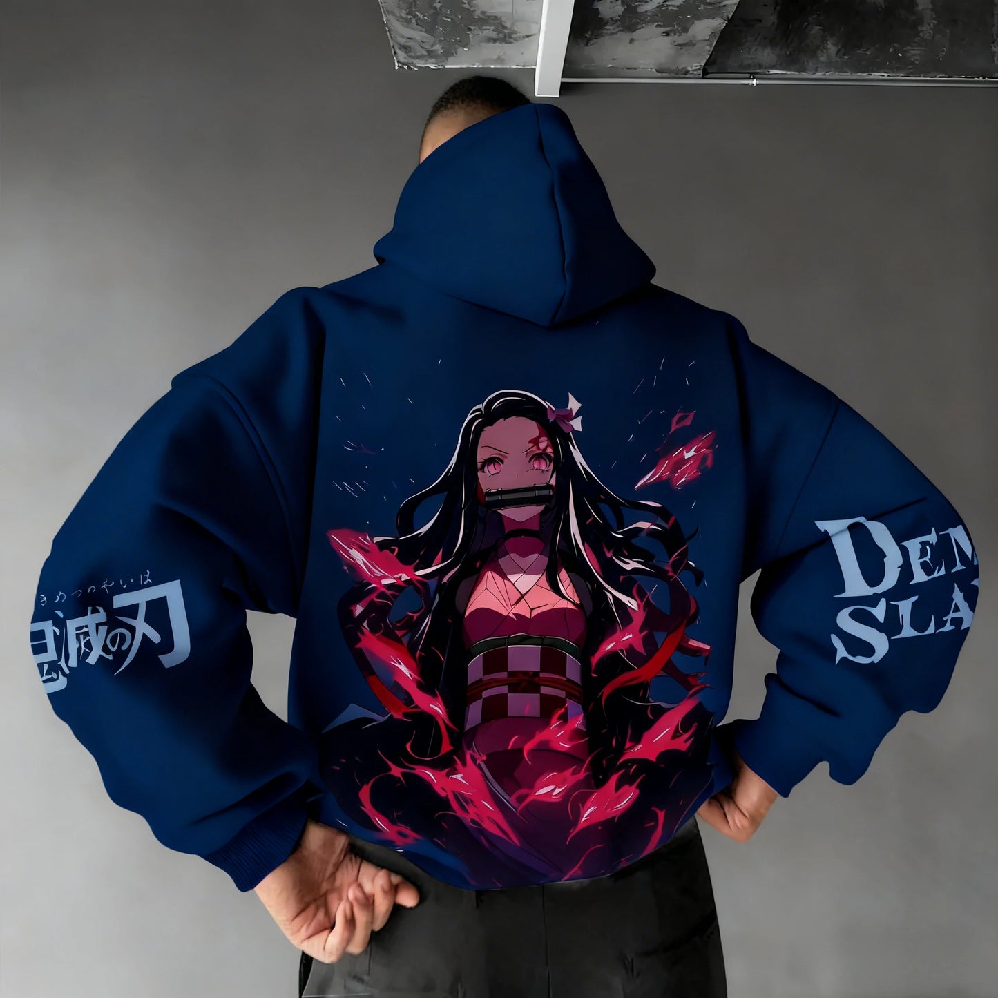 Sweat Demon Slayer Nezuko capuche