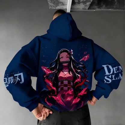 Sweat Demon Slayer Nezuko capuche