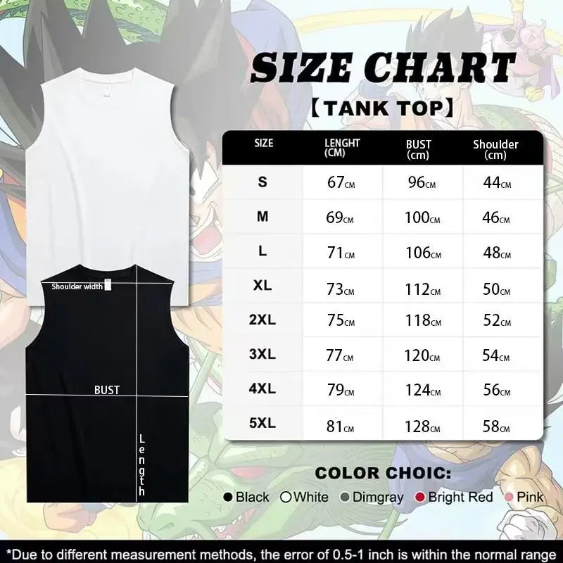 Dragon Ball Goku Sleeveless Tank Top