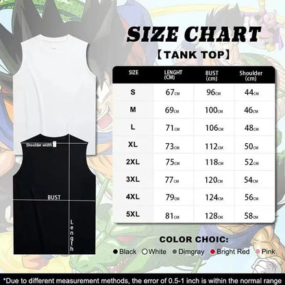 Dragon Ball Goku Sleeveless Tank Top