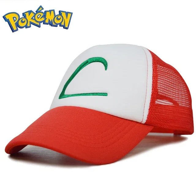 Casquette Pikachu Pokémon réglable flanelle unisexe