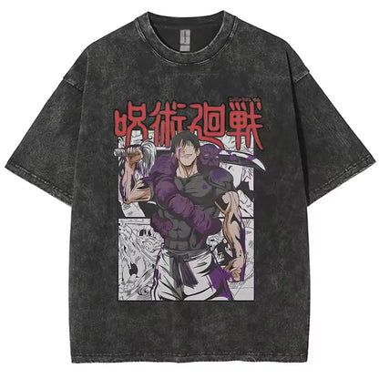 T-shirt Gojo Jujutsu Kaisen coton