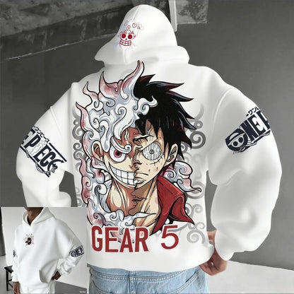 Sweat Luffy Gear 5 Nika coton