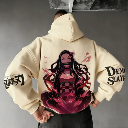 Sweat Demon Slayer Nezuko capuche