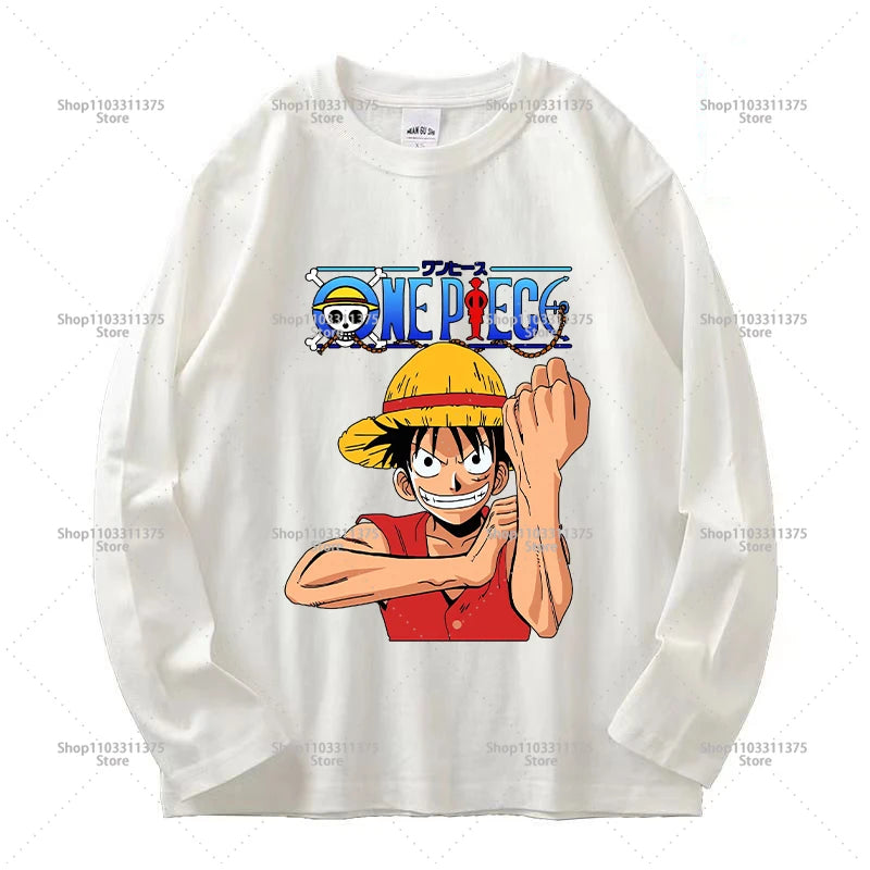 One Piece Long Sleeve T-Shirt