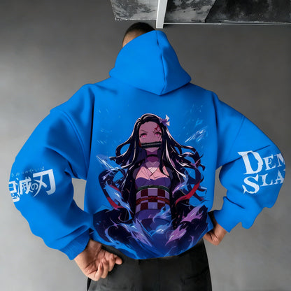 Sweat Demon Slayer Nezuko capuche