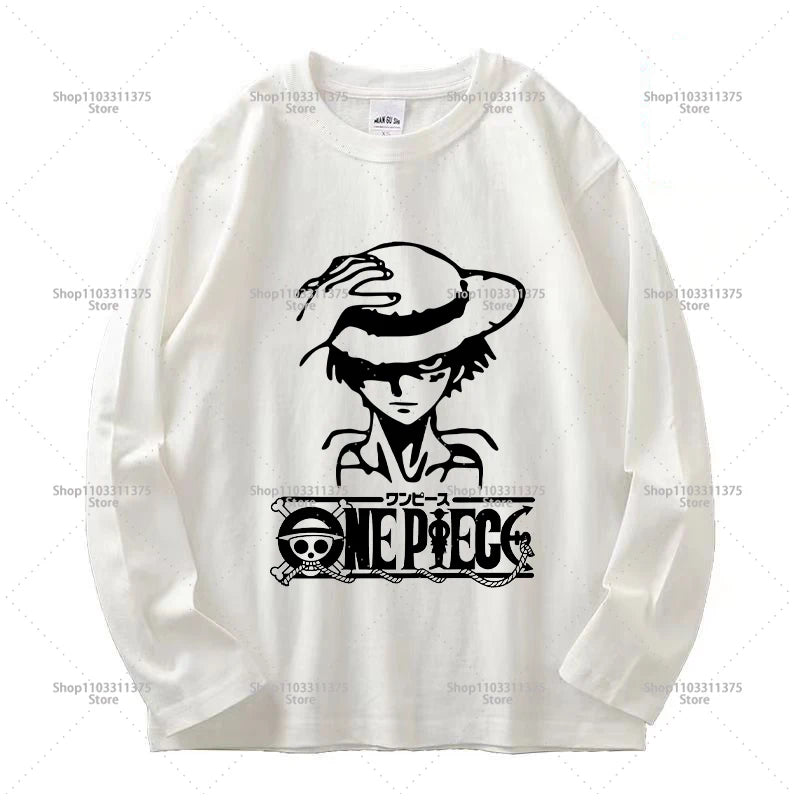 One Piece Long Sleeve T-Shirt