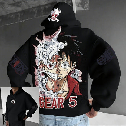 Sweat Luffy Gear 5 Nika coton