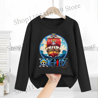 T-shirt One Piece manches longues enfant anime