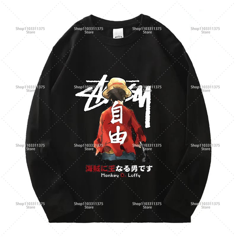 One Piece Long Sleeve T-Shirt