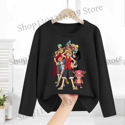 T-shirt One Piece manches longues enfant anime