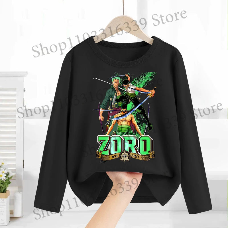 T-shirt One Piece manches longues enfant anime