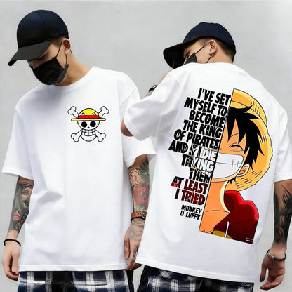T-shirt One Piece Zoro Luffy enfant manches