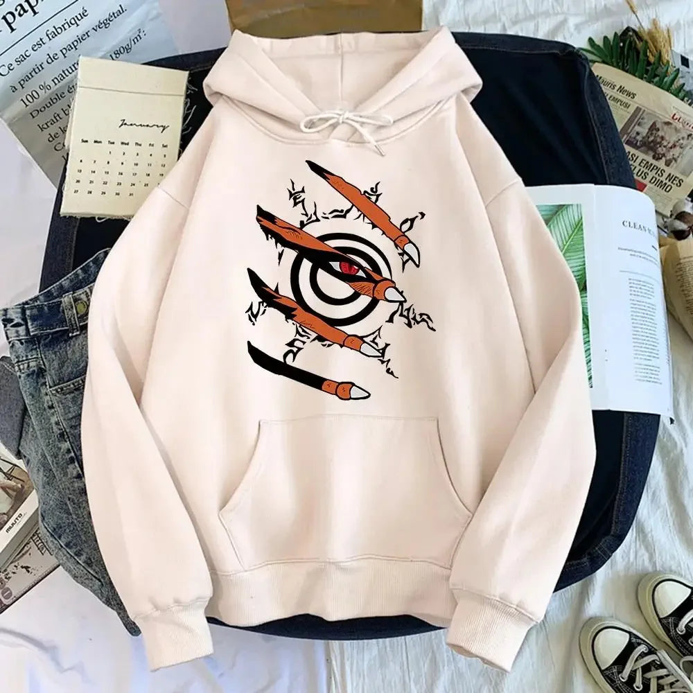 Sweat anime imprimé unisexe polyester