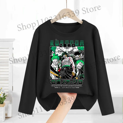 T-shirt One Piece manches longues enfant anime