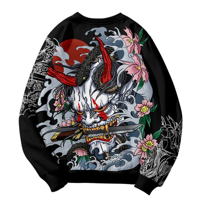Demon Print Sweatshirt