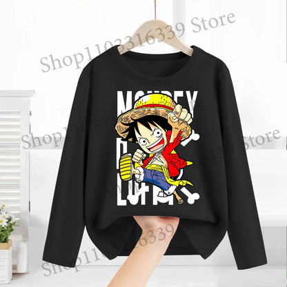 T-shirt One Piece manches longues enfant anime