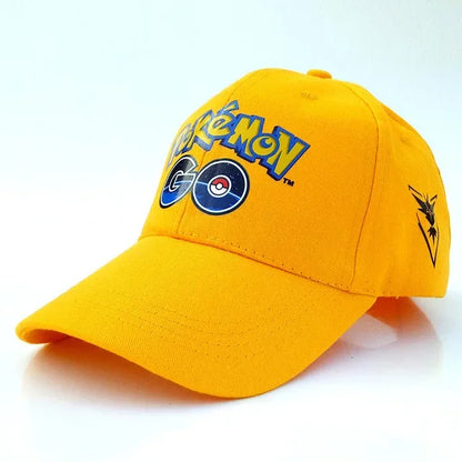 Casquette Pikachu Pokémon réglable flanelle unisexe