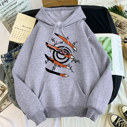 Sweat anime imprimé unisexe polyester
