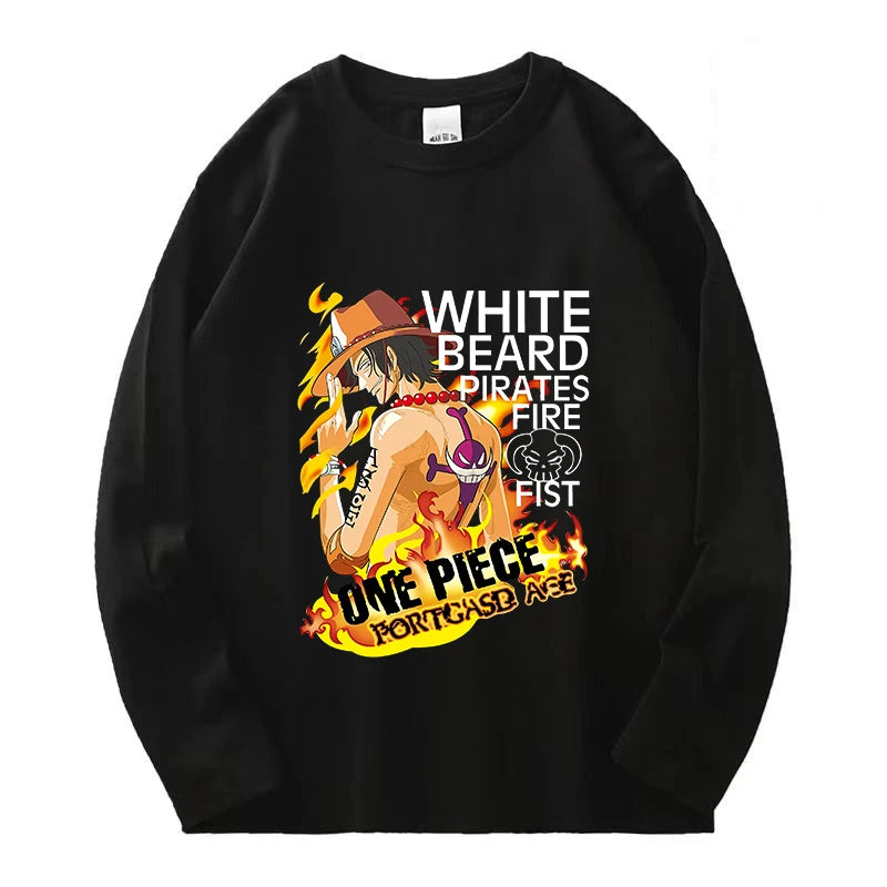 One Piece Long Sleeve T-Shirt