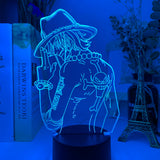 Lampe 3D One Piece - Ace