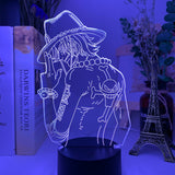 Lampe 3D One Piece - Ace