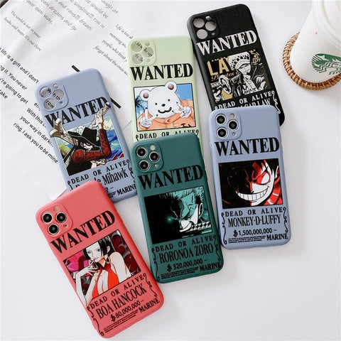Coque iPhone One Piece - Wanted Mixte