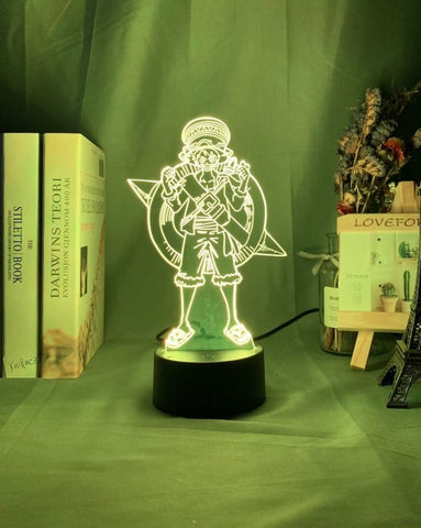 Lampe 3D One Piece - Luffy #4