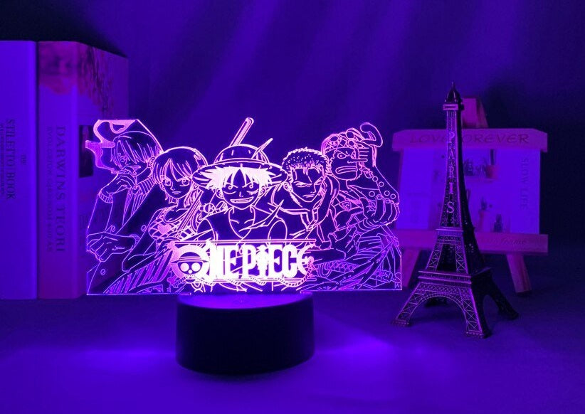 Lampe 3D One Piece - La bande – Le Vogue Merry